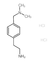 4-[(二甲基氨基)甲基]苯乙胺双盐酸盐结构式