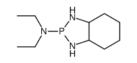 N,N-diethyl-1,3,3a,4,5,6,7,7a-octahydrobenzo[d][1,3,2]diazaphosphol-2-amine结构式