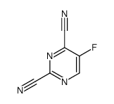 5-fluoropyrimidine-2,4-dicarbonitrile Structure