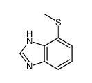 (9ci)-4-(甲基硫代)-1H-苯并咪唑结构式