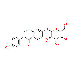 Dihydrodaidzin Structure