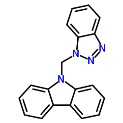 9-(1H-苯并三唑-1-基甲基)-9H-咔唑图片