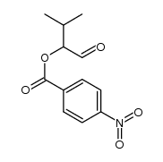 3-methyl-1-oxobutan-2-yl 4-nitrobenzoate结构式