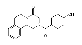 cis-Hydroxy Praziquantel structure