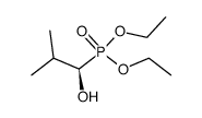 diethyl 1-hydroxy-2-methylpropylphosphonate结构式