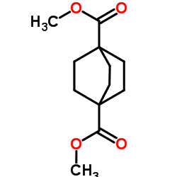 二环【2,2,2】辛烷-1,4-环己二羧酸二甲酯结构式