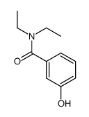 N,N-二乙基-3-羟基苯甲酰胺结构式