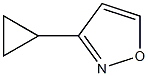 3-cyclopropylisoxazole Structure