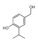 Benzenemethanol, 4-hydroxy-3-(1-methylethyl)- (9CI)结构式