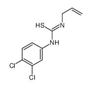 1-(3,4-dichlorophenyl)-3-prop-2-enylthiourea结构式