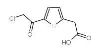 2-[5-(2-CHLOROACETYL)-2-THIENYL]ACETIC ACID Structure