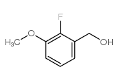 2-氟-3-甲氧基苯甲醇结构式