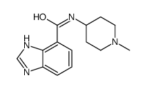 N-(1-methylpiperidin-4-yl)-1H-benzimidazole-4-carboxamide Structure