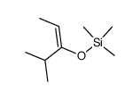 (1-isopropyl-propenyloxy)trimethylsilane Structure