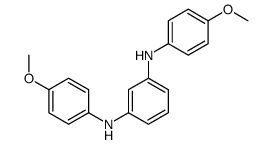 1-N,3-N-bis(4-methoxyphenyl)benzene-1,3-diamine structure