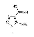 5-amino-1-methyltriazole-4-carboxamide Structure