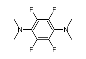 2,3,5,6-tetrafluoro-1,4-bis(dimethylamino)benzene Structure