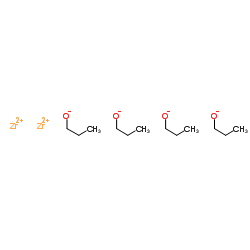 Zirconium(2+) 1-propanolate (1:2) structure
