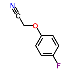 (4-Fluorophenoxy)acetonitrile Structure
