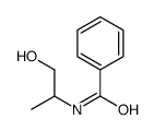 N-(2-羟基-1-甲基乙基)苯甲酰胺结构式
