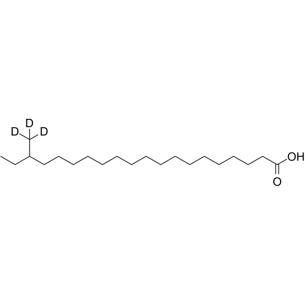 18-Methyleicosanoic acid-d3 Structure