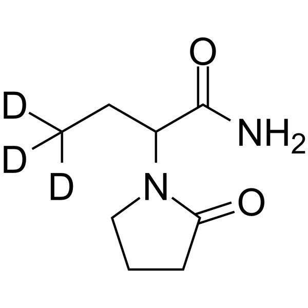 Etiracetam-d3 Structure
