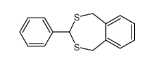 3-phenyl-1,5-dihydro-2,4-benzodithiepine结构式