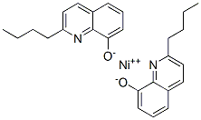 Nickel(II)bis(2-butylquinoline-8-olate) Structure