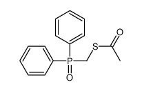 (巯基甲基)二苯基氧化膦结构式