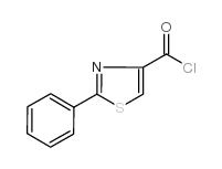 2-苯基-1,3-噻唑-4-甲酰氯结构式