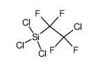 (2-chloro tetrafluoro ethyl) trichloro silane结构式