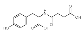 N-Succinyl-L-Tyrosine Structure