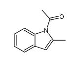 1-Acetyl-2-methyl-1H-indole Structure