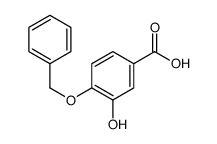 4-(苄氧基)-3-羟基苯甲酸结构式