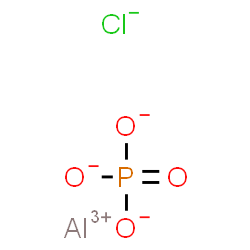 aluminum chloride phosphate Structure