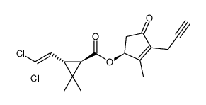 右旋反式氯丙炔菊酯结构式
