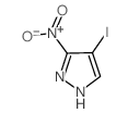 4-碘-3-硝基-1H-吡唑结构式
