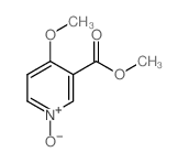 methyl 4-methoxy-1-oxido-pyridine-3-carboxylate Structure