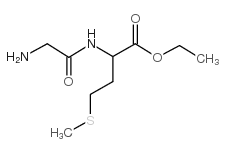 2-(2-氨基-乙酰基氨基)-4-甲基磺酰基-丁酸乙酯结构式