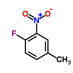 3-硝基-4-氟甲苯结构式