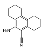 10-amino-1,2,3,4,5,6,7,8-octahydrophenanthrene-9-carbonitrile Structure