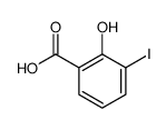 3-Iodo-2-Hydroxybenzoic acid结构式