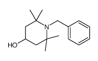 1-benzyl-2,2,6,6-tetramethylpiperidin-4-ol结构式