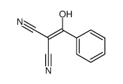 α-cyano-β-hydroxycinnamonitrile结构式