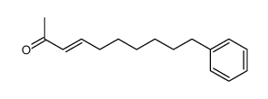 (E)-10-Phenyl-3-decen-2-one Structure