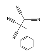 3-phenylpropane-1,1,2,2-tetracarbonitrile结构式
