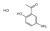 5-氨基-2-羟基苯乙酮盐酸盐结构式