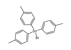 tris(4-methylphenyl)tin(IV) bromide结构式