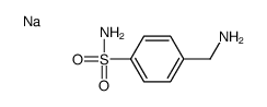 sodium alpha-aminotoluene-4-sulphonamidate structure
