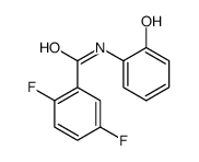 Benzamide, 2,5-difluoro-N-(2-hydroxyphenyl)- (9CI)结构式